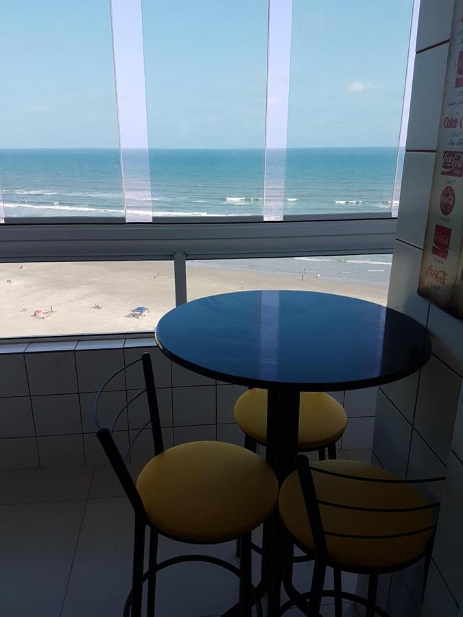 Pedacinho Do Ceu - Frente Ao Mar +Varanda Gourmet Apartamento Praia Grande  Exterior foto