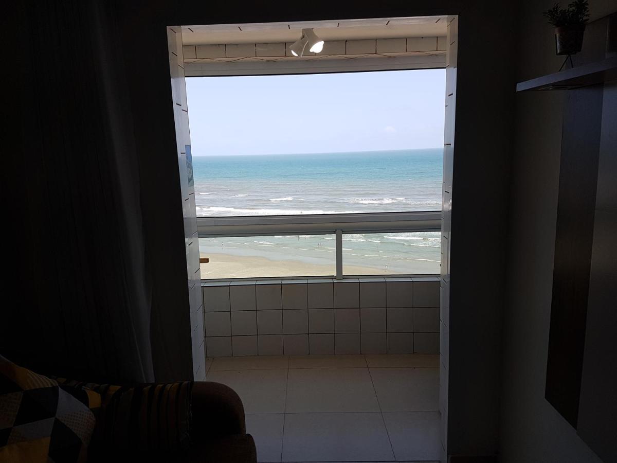 Pedacinho Do Ceu - Frente Ao Mar +Varanda Gourmet Apartamento Praia Grande  Exterior foto