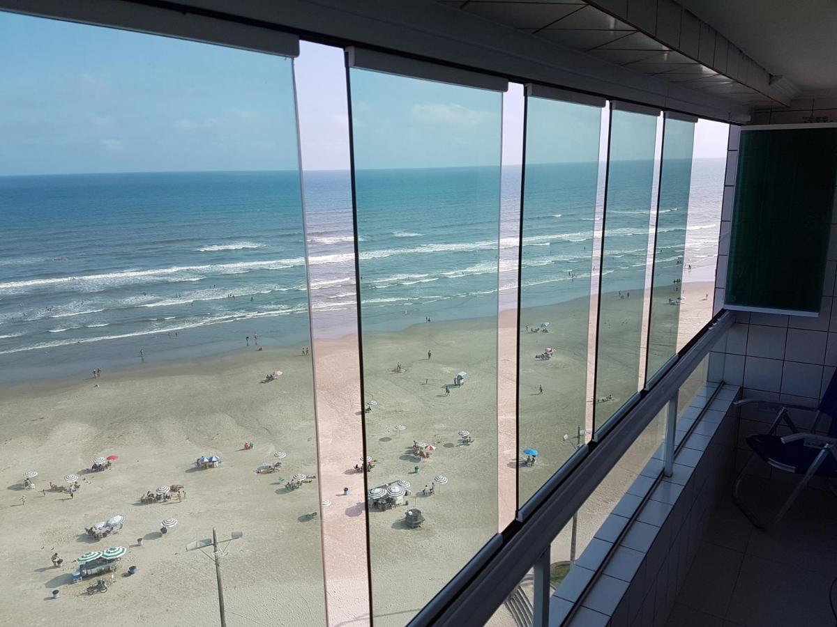 Pedacinho Do Ceu - Frente Ao Mar +Varanda Gourmet Praia Grande  Exterior foto