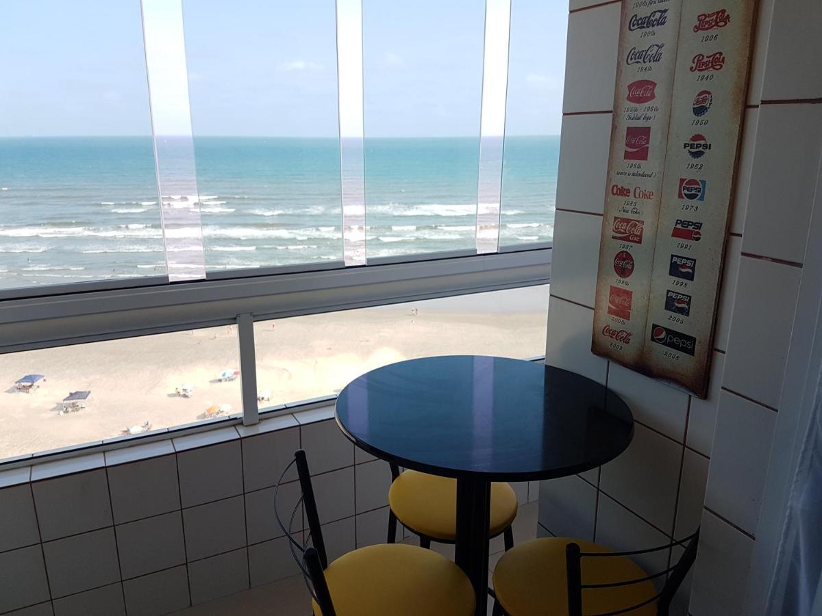 Pedacinho Do Ceu - Frente Ao Mar +Varanda Gourmet Apartamento Praia Grande  Exterior foto