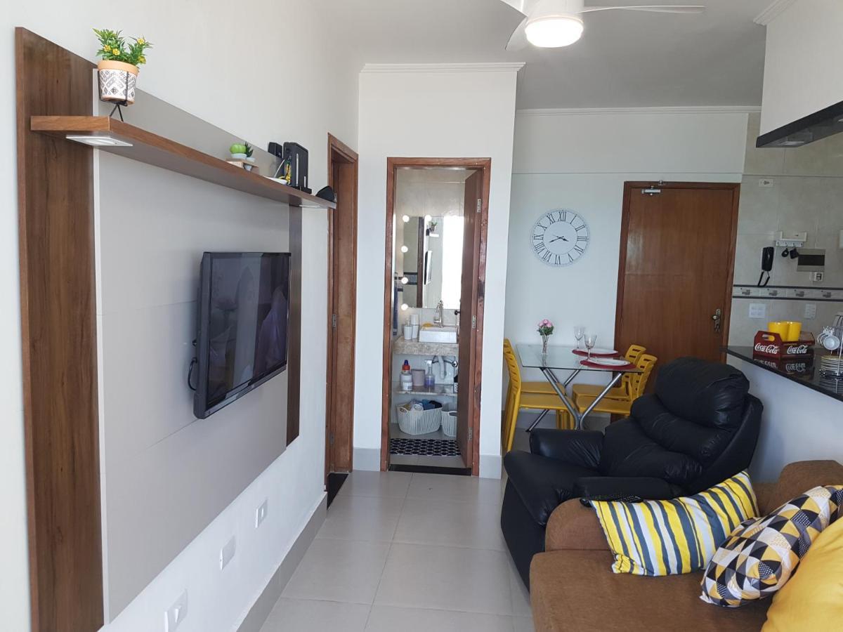 Pedacinho Do Ceu - Frente Ao Mar +Varanda Gourmet Praia Grande  Exterior foto