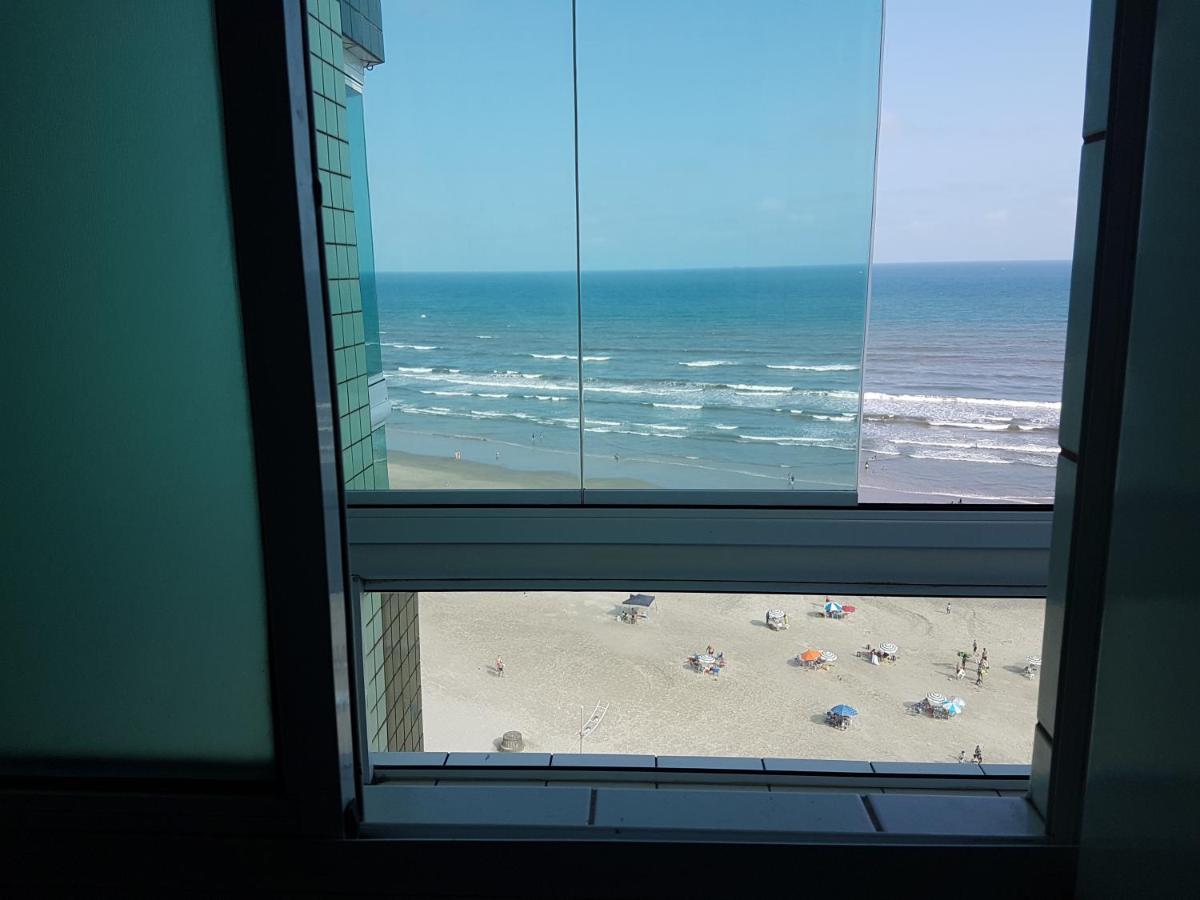 Pedacinho Do Ceu - Frente Ao Mar +Varanda Gourmet Praia Grande  Exterior foto