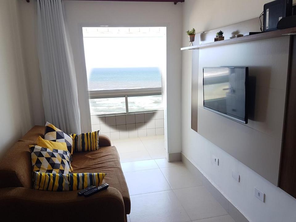 Pedacinho Do Ceu - Frente Ao Mar +Varanda Gourmet Praia Grande  Exterior foto