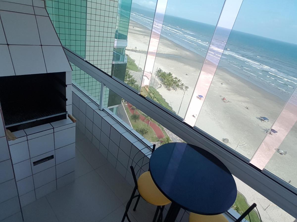 Pedacinho Do Ceu - Frente Ao Mar +Varanda Gourmet Apartamento Praia Grande  Exterior foto