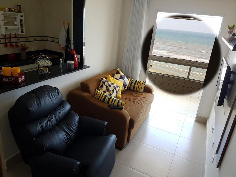 Pedacinho Do Ceu - Frente Ao Mar +Varanda Gourmet Praia Grande  Exterior foto