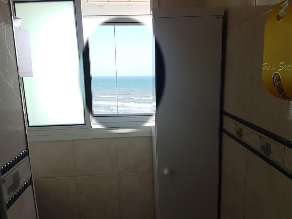 Pedacinho Do Ceu - Frente Ao Mar +Varanda Gourmet Apartamento Praia Grande  Exterior foto